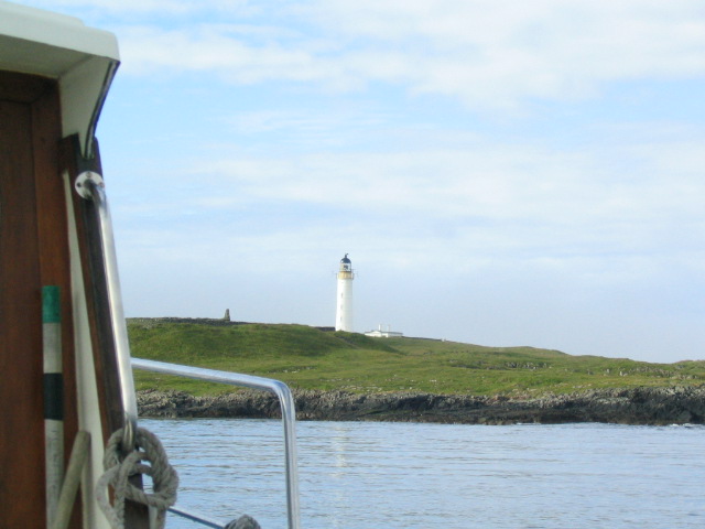 The lighthouse on Orsay at the Rhinns of
Islay