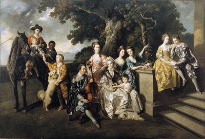 The Family of Sir William Young (c.1770) by Johan Zoffany. Oil on canvas. © The Walker Art Gallery, National Museums Liverpool