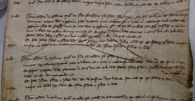 ancient medieval manuscript